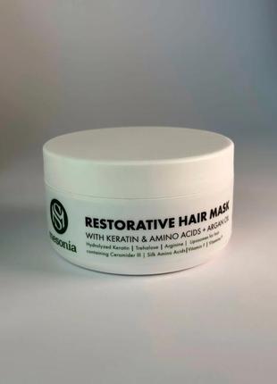 Маска для волосся відновлююча з кератином та амінокислотами 25...