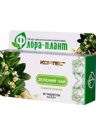 Флора-плант зелений чай тонізуючий засіб для нормалізації обмі...