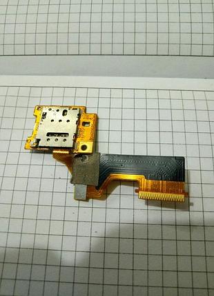 Htc one m9 3/32 шлейф симконектора
