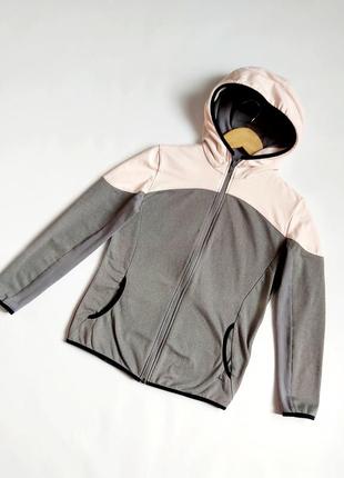 Спортивная кофта для девушек decathlon p. xs/s