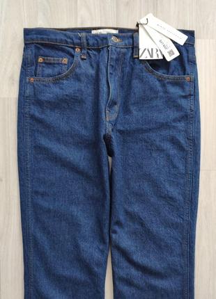 Стильні темно-сині жіночі джинси2 фото