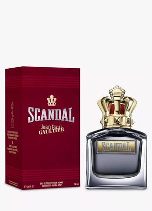 Мужской парфюм jean paul gaultier scandal pour homme 100 мл men lux