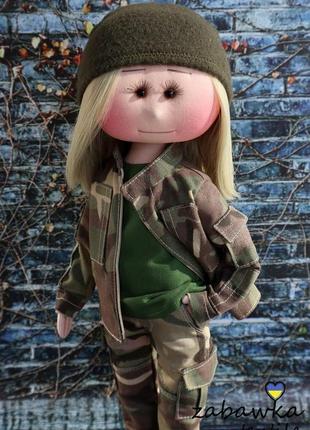 Портретная кукла. кукла по фотографии. военный.5 фото