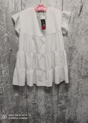 Платье свободный оверсайз