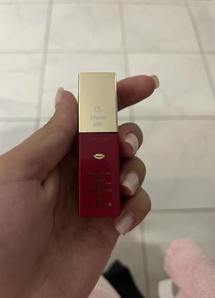 Clarins lip comfort oil intense оттенок 05 intense pink4 фото