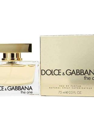 Женские духи the one dolce &amp; gabbana women1 фото