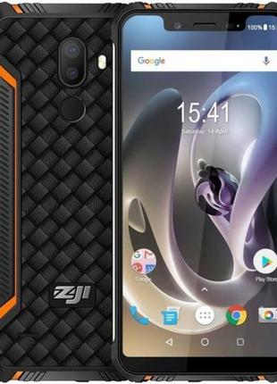 Смартфон zoji z33 orange 3/32 гб ip68 + стартовий пакет sweet ...