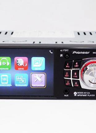 1 din автомагнітола pioneer 4012 iso екран 4,1" usb bluetooth ...