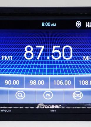 2 din автомагнітола піонер pioneer 8768 gps 4 ядра wifi adnroi...