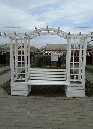 Пергола, арка. декоритивна решітка