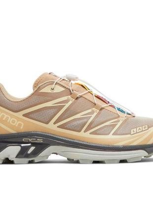 Оригинальные кроссовки фирмы – salomon xt-6 clear safari art. (l41641000)