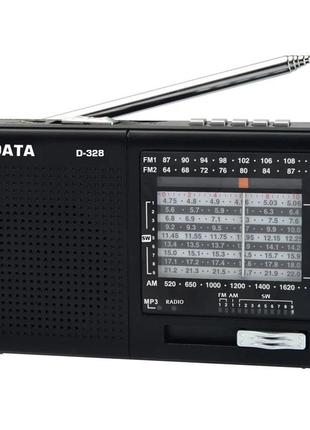 Радіоприймач xhdata d-328, 64 мгц — 108 мгц, цифрове радіо з р...