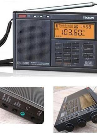 Tecsun радіоприймач pl-600 радіо