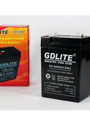 Акумулятор для ваг battery gd 640 6v 4a