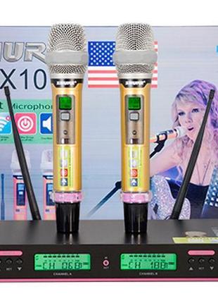 Вокальна мікрофонна радіосистема shure ugx10