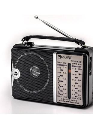 Всехвильовий радіоприймач rx-606acw