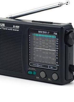 Радіоприймач радіо tecsun r909