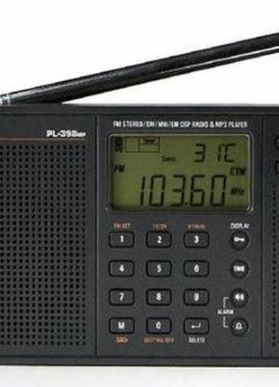 Радіоприймач tecsun pl-398mp з mp3 плеєром