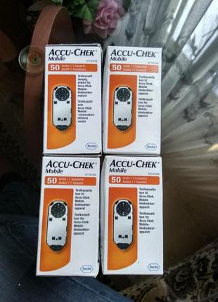 Тест касета accu-chek 50