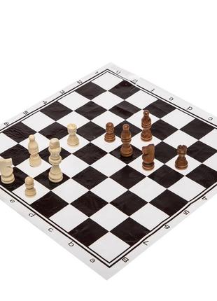 Шахові фігури з полотном sp-sport 205p 6,5 см дерево all3 фото