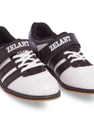 Штангети взуття для важкої атлетики zelart ob-4588 розмір 40-4...5 фото