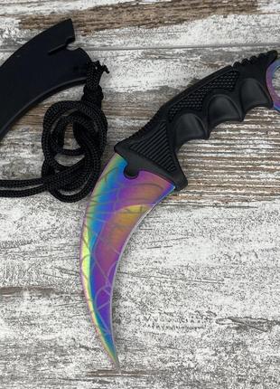 Ніж керамбіт 19 см к-139 karambit карамбіт звір hyper beahl ні...