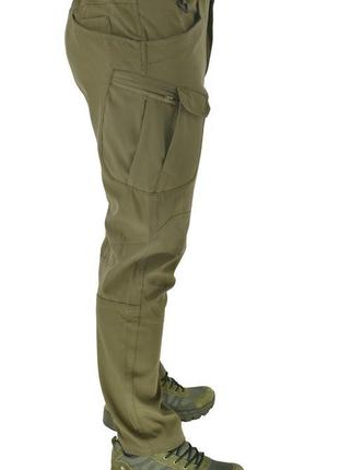 Тактичні штани літні карго eagle sp-02 soft shell olive green4 фото