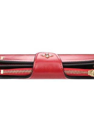 Жіночий гаманець baellerry n2341 cherry, портмоне колір бордов...3 фото