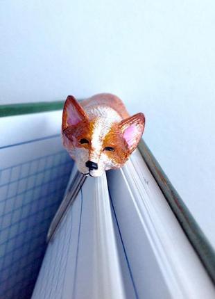 Закладка для книги коргі. bookmark corgi. cute bookmark. bookmark with dog. kids bookmark3 фото