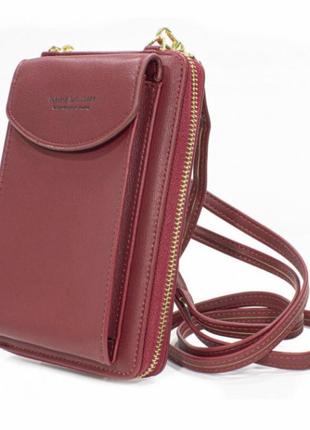 Жіноча сумка-гаманець baellerry forever red5 фото