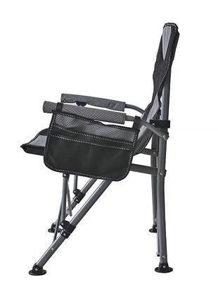 Розкладне крісло lesko s4577 gray для риболовлі пікніків дачі al2 фото