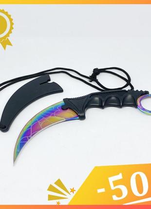 Ніж кіготь керамбит 19см / к-139. karambit карамбит градієнт х...