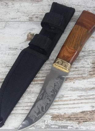 Мисливський ніж colunbia 22,5 см / 742. ніж для полювання, риб...