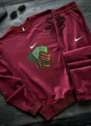 Весняний світшот та штани nike2 фото