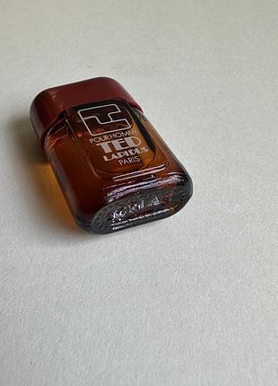 Ted lapidus pour homme туалетная вода оригинал винтаж миниатюра