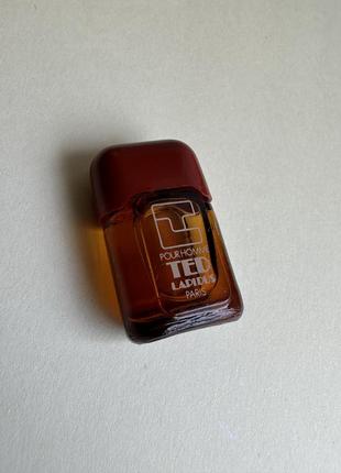 Ted lapidus pour homme туалетная вода оригинал винтаж миниатюра