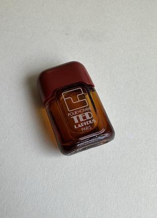 Ted lapidus pour homme туалетная вода оригинал винтаж миниатюра
