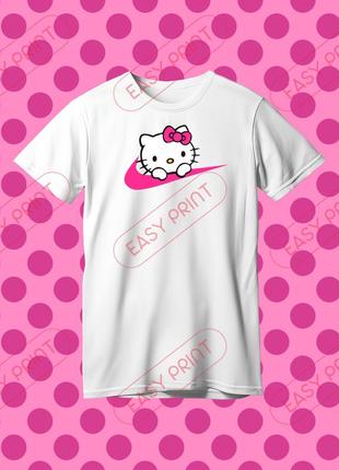 Футболка найк хеллоу кити nike hello kitty1 фото