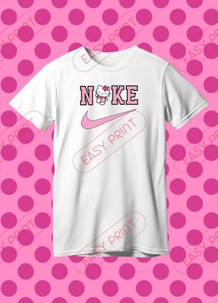 Футболка найк хеллоу китти nike hello kitty