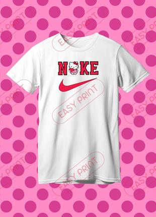 Футболка найк хеллоу кити nike hello kitty2 фото