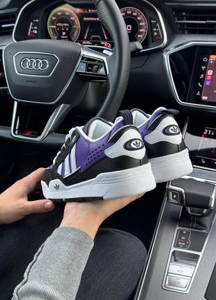 Жіночі кросівки adidas originals adi2000 black white purple5 фото