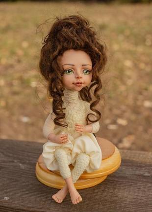 Авторская кукла - лимонная 3