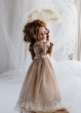 Авторская кукла - воздушный поцелуй из 19 века