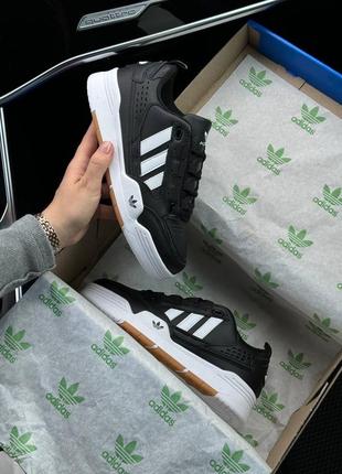 Жіночі кросівки adidas originals adi2000 black white5 фото