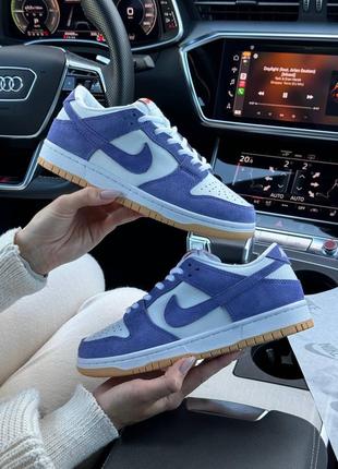 Кроссовки ladies nike sb dunk low pro iso seeds purple