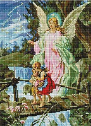 Алмазна мозаїка "ангел і діти" 40*50 см