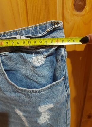 Жіночі джинсові шорти великого розміру2 фото