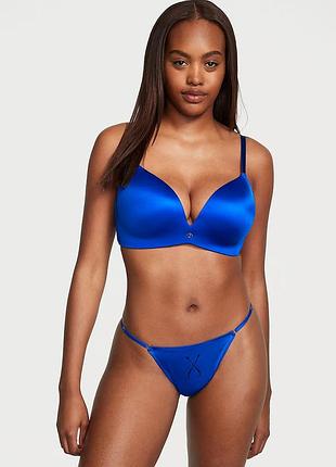 Сатиновые трусики v-стринги victoria’s secret 🔥акция! 🔥получи скидку 15%