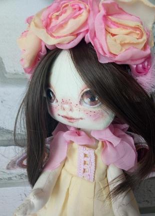 Кукла “фея -роза”3 фото