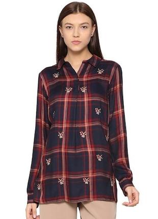 Ніжна подовжена сорочка з вишивкою #174/15